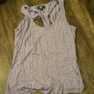 ALO Yoga Light Purple Tank Top